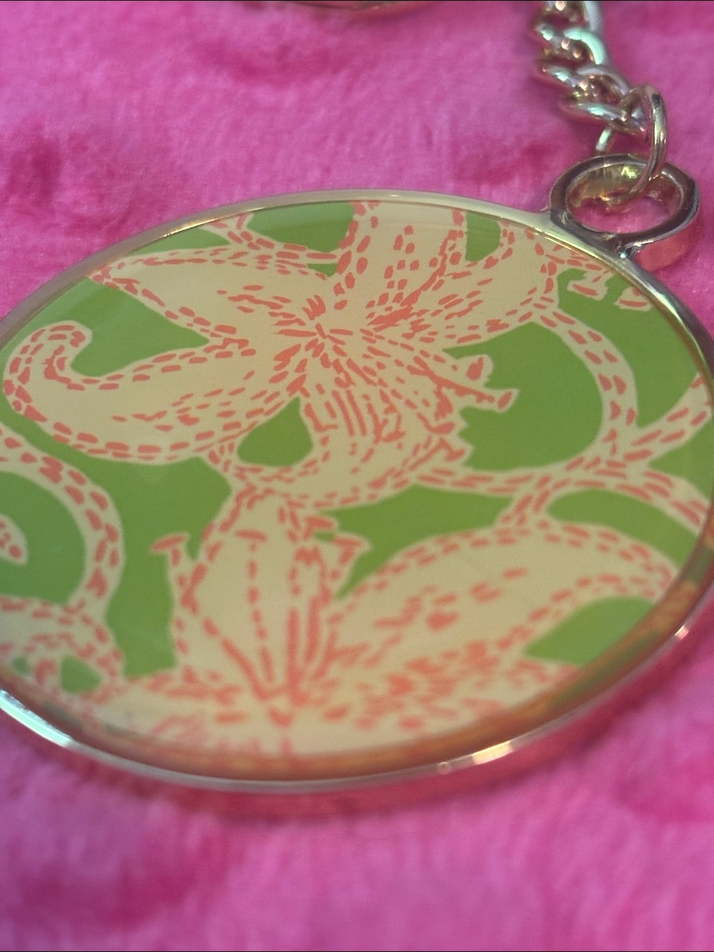 Lilly Pulitzer Key Chain - Picture 3 of 4